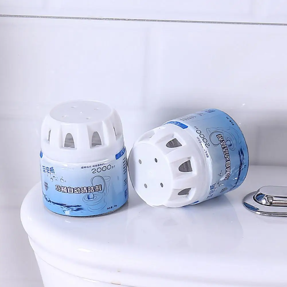 

Household Blue Bubble Toilet Magic Automatic Flushing Spirit Deodorant Cleaner