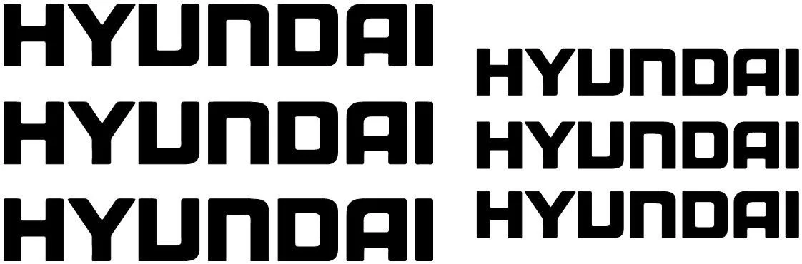 Для X8 hyundai тормозные тормоза суппорт виниловая наклейка набор из 8(любой цвет
