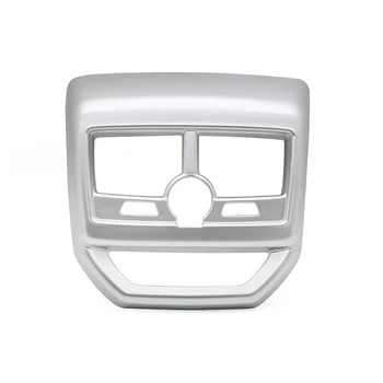 

For Peugeot 3008 GT 3008GT 2017 2018 Interior Car Armrest Rear Air Conditonnal Vent Cover Trim AC Outlet Panel Frame Chrome