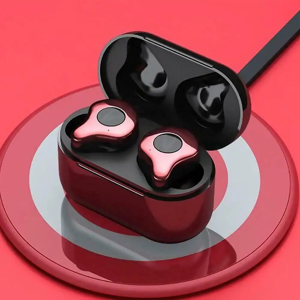 poosue E12 Ultra TWS беспроводные Bluetooth наушники спортивные Hi-Fi стерео наушники с шумоподавлением гарнитура Беспроводное зарядное устройство