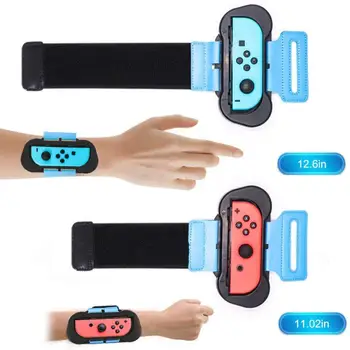 

2PCS Adjustable Elastic Dance Wrist Band Strap Wristband For Nintendo Nintend Switch Just Dance Joy-Con Controller Games