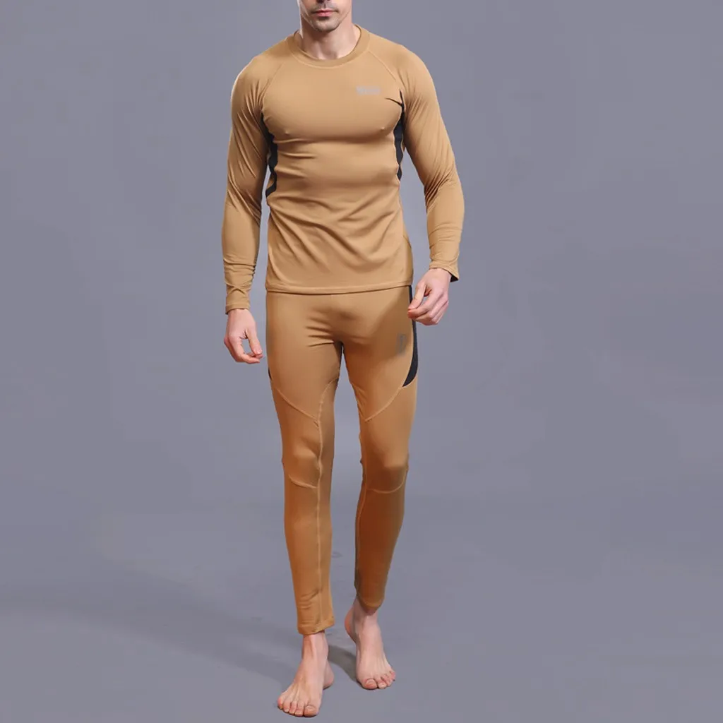 Мужской дышащий впитывающий пот фитнес-комплект, тренировочный костюм, облегающий Быстросохнущий Спортивный костюм для бега, брюки, рубашка, брюки, костюм