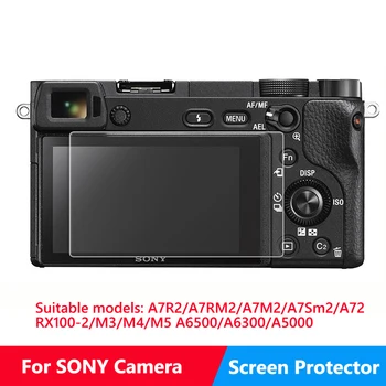 

Tempered Glass Camera Screen Protector for SONY A6000 A6300 A6500 a7m2 RX100m5 A7R2 A9 A5100 Screen Protection Protective Film