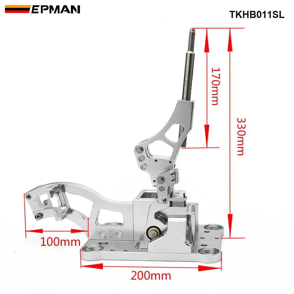 Epmanビレットギアシフターボックスマニュアル用ショートシフターアキュラrsxシビックEM2ためDC2 es ef eg ek w/ K20  K24スワップTKHB011SL AliExpress