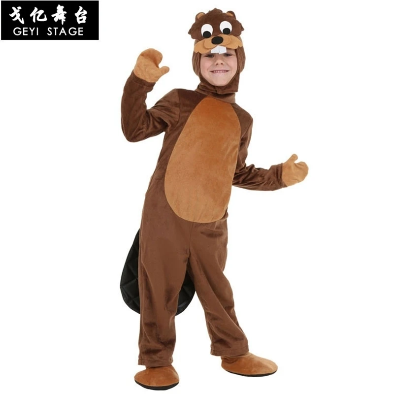 New animal beaver pajamas pajamas pajamas cartoon pajamas adult cosplay costume unisex onesies Halloween party paper for the kid New animal beaver pajamas pajamas pajamas cartoon pajamas adult cosplay costume unisex onesies Halloween party paper for the kid