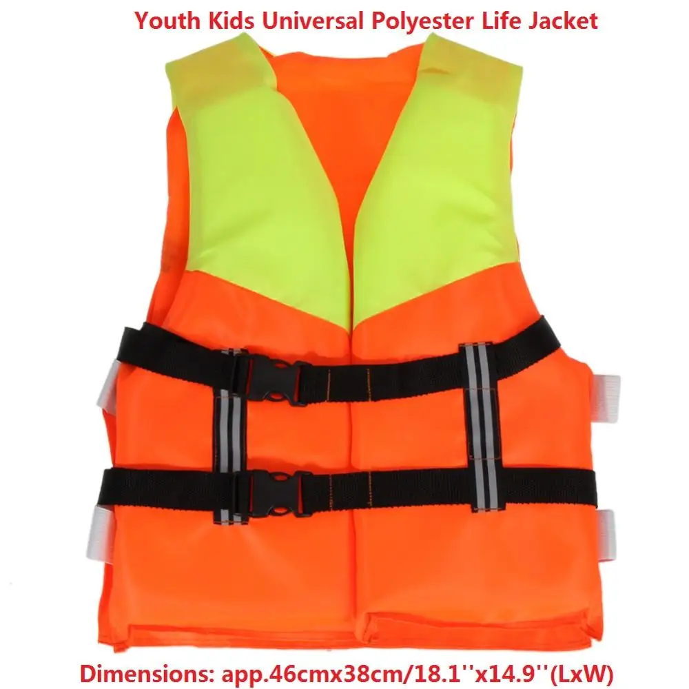 Child Life Jacket Полиэстеровый спасательный жилет для взрослых, куртка для плавания, катания на лодках, лыжного серфинга, спасательный жилет с свистком, спортивная мужская куртка - Цвет: Child Life Jacket