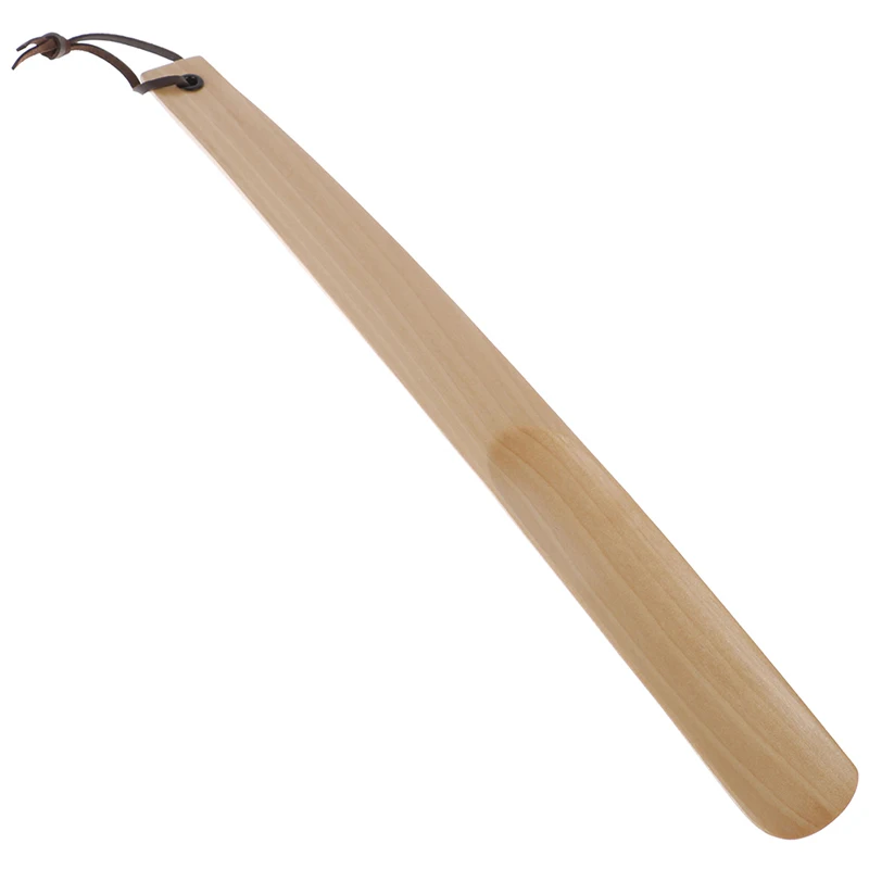 Professional Wooden Shoe Horn Flexible Handle Shoehorn Useful Lifter Spoon Home Tools | Обувь