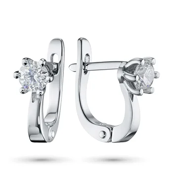 

Earrings in white gold with diamonds e0901sg04202648