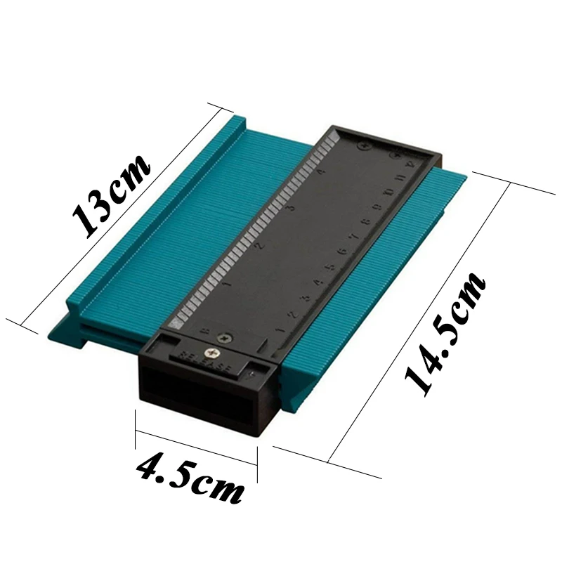 LAMEZIA Contour Profile Copy Gauge Duplicator Standard 5 Width Wood Marking Tiling Laminate Tiles General Tools