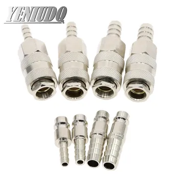 Pneumatic Fitting European Standard EU Euro Type Air Line Quick Coupling Connector Coupler Adapter For Air Compressor Hose Barb
