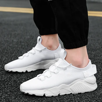 

Summer Sneakers Man Casual Shoes Trainers Platform Black White Running Shoe Sport Sneaker tennis basket chaussure homme Big Size