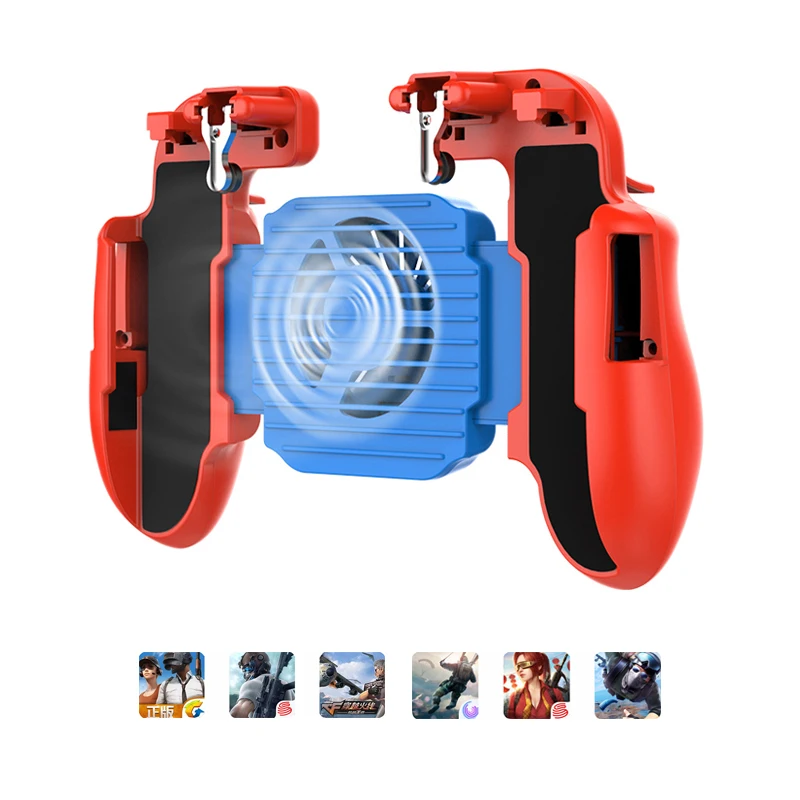 

For PUBG Game Controller Gamepad Trigger Shooter Joystick Wireless Game Triggers Fire Button Control Joypad for IPhone Gamepads