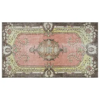 

Handmade Natural Vintage Turkish Area Rug 129x230 Cm-4'3''X7'7''