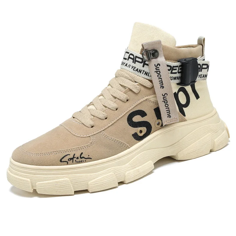 Fashion Men Ankle Chelsea Boots Rubber Slip-on British Winter Sneakers Male Comfotable Shoes Man Boots Casual Sneaker 1557