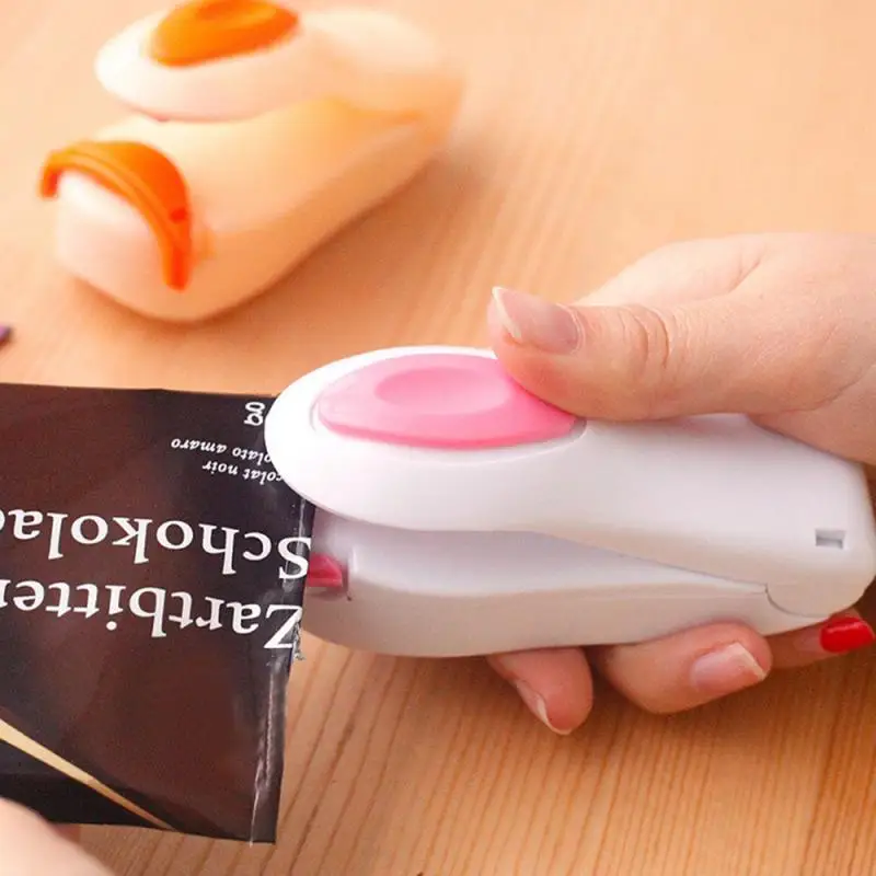 Mini Sealing Household Machine Heat Sealer Capper Foodsaver For Plastic Bags Package Gadge | Дом и сад