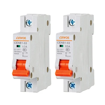 

superior quality battery car circuit breaker DC breaker with most ideal overload and short circuit protection 63A 50A 40A 120V