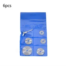 

A set of 6 small high-speed steel saw blades for metal cutting tools
