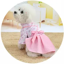 Pei ta Dog Китайская одежда напрямую от производителя продажа одежды для домашних животных весна и лето новый стиль юбка для собак Померанский
