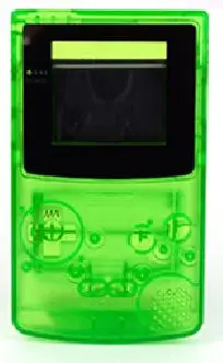 TransparentDarkGreen 5 шт для игры мальчик цвет Замена Корпус gbc, чехол пластиковый корпус - Цвет: TransparentDarkGreen