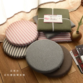 

Luxury Small Cushion Seating Pad Soft Chair Japanese Style Chair Seat Cushion Outdoor Riempimento Cuscino Home Textile AB50ZD