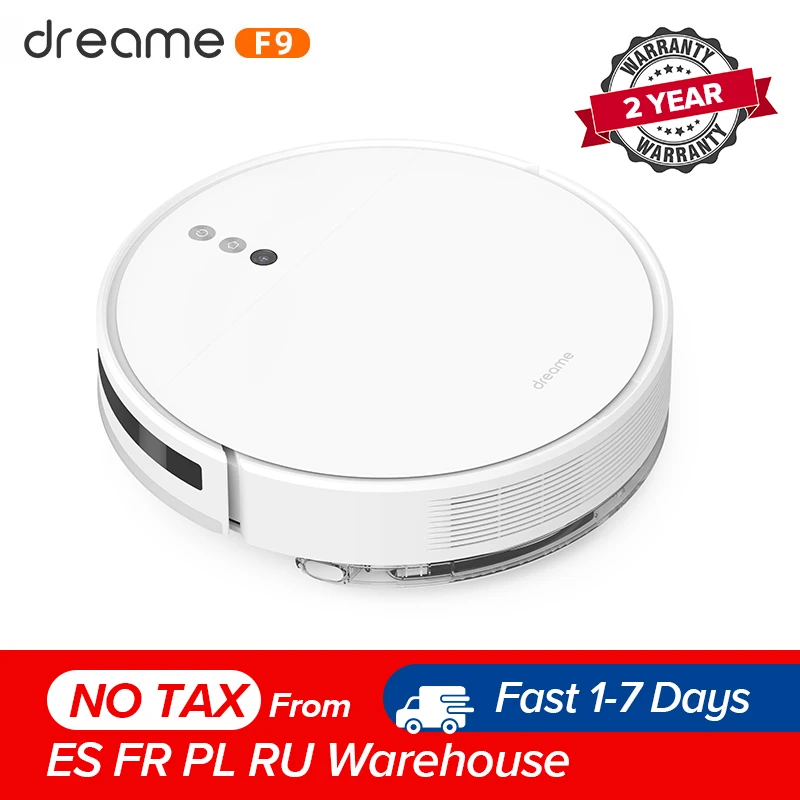 Dreame F9 Robot Vacuum Cleaner for Home 2500Pa strong suction Planned Cleaning Automatically Charge Mop Dust Collector Aspirator|Vacuum Cleaners| - AliExpress