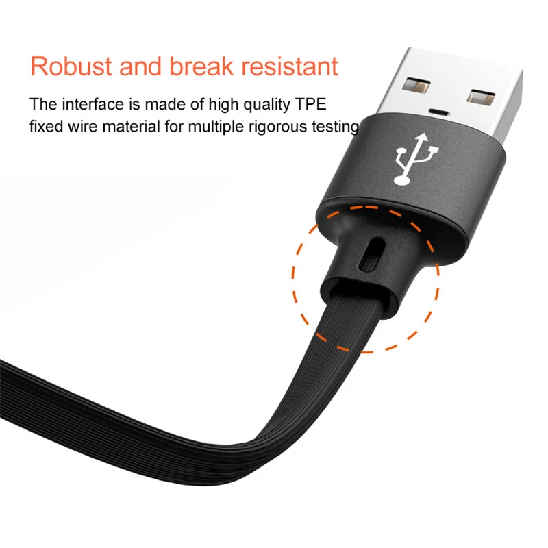 25 см Портативный Micro USB зарядный кабель для samsung Galaxy 2.4A Быстрая зарядка type C кабель для передачи данных для Xiaomi мобильного телефона зарядное устройство