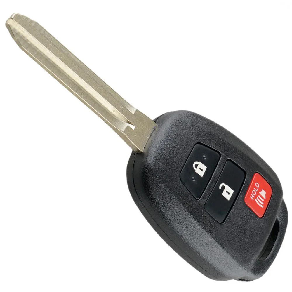 

3 Buttons Car Key For Toyota Highlander LE 2014-2017 1470A-33T GQ4-52T 89070-0R120 Car Key Protector Car Accessories