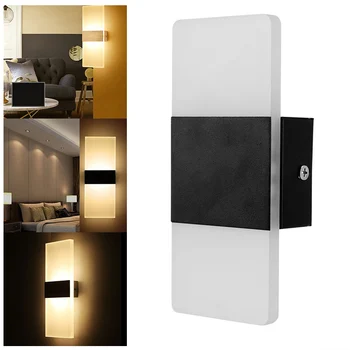 

Economical LED Wall Light-up Down Cube Indoor Outdoor Sconce Lighting Lamp Fixture Decor ds99