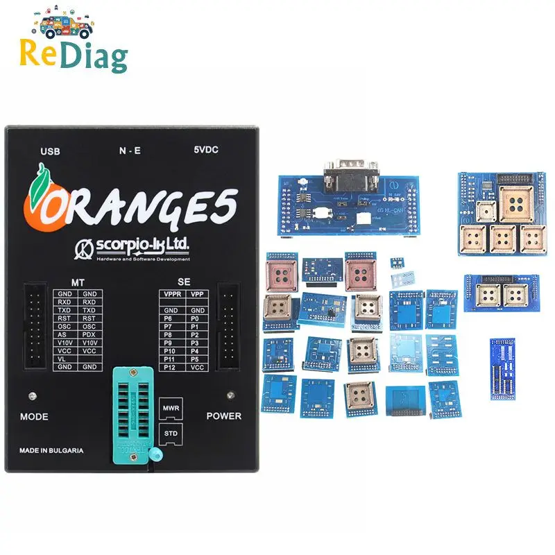 

Hot Sale Orange5 Lowest Price Programmer OEM With Full Adapter orange5 programmer High Quality Orange 5 Free Shipping