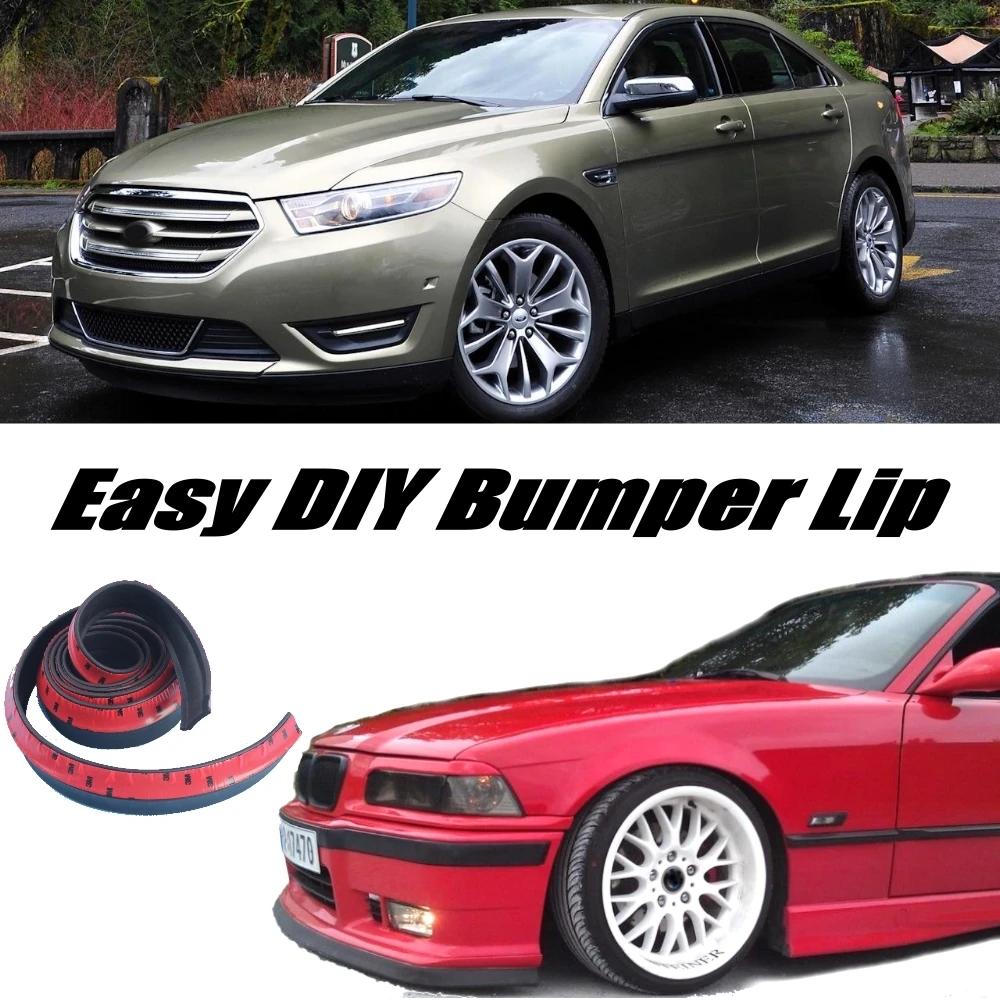 Deflecteur De Levre De Pare Chocs Pour Ford Taurus Jupe De Spoiler Avant Pour Reglage De Vue De Voiture Kit De Carrosserie Bande Aliexpress