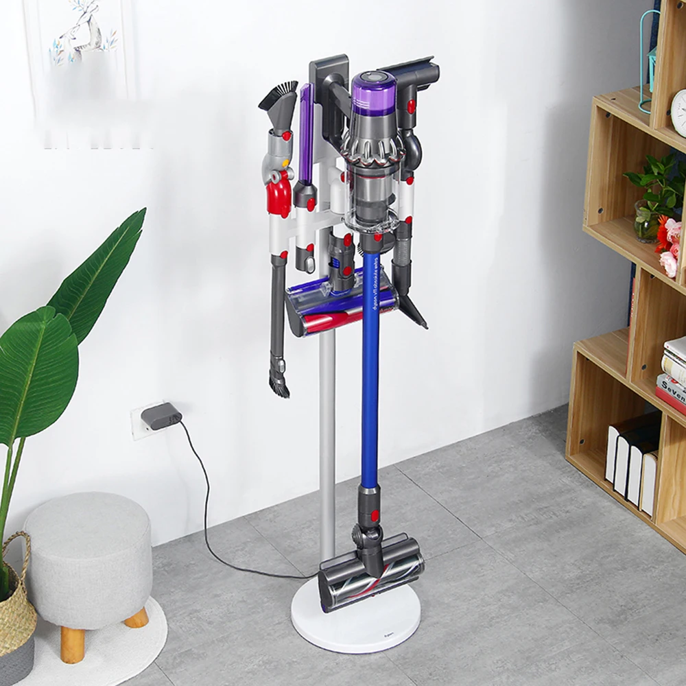 Держатель для пылесоса Dyson V11 Dok без пробивки 9 отверстий|Подставки хранения и