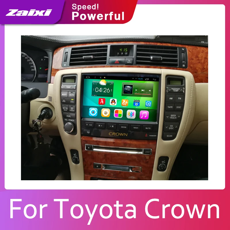 2din автомобильный мультимедийный Android Автомагнитола для Toyota Crown 2005 2006 2007 2008 2009 WiFi