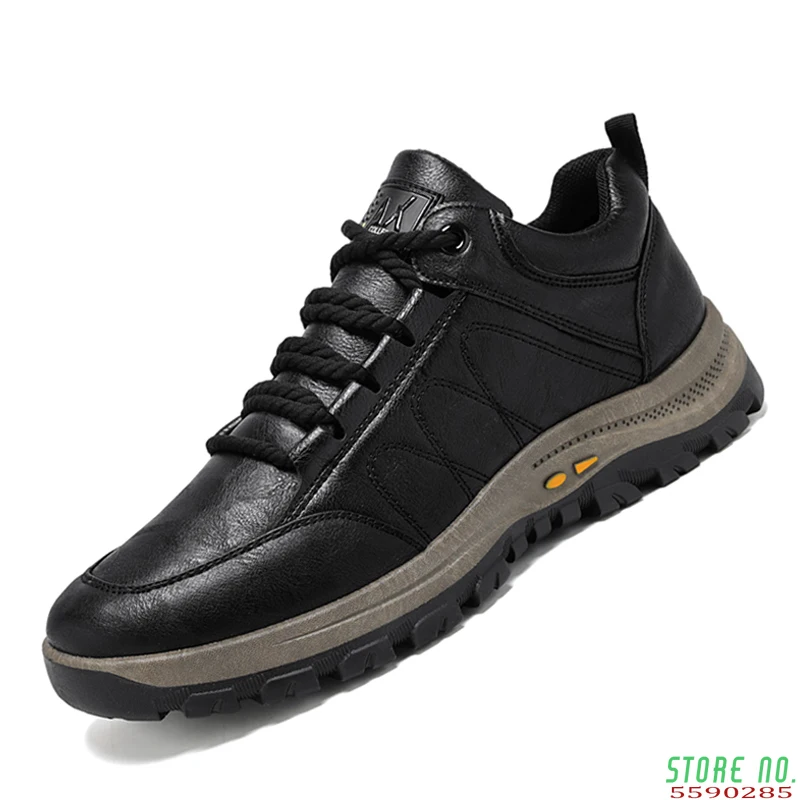 

Кроссовки мужские из микрофибры, винтажные сникерсы на шнуровке, Нескользящие, повседневная обувь для активного отдыха и походов