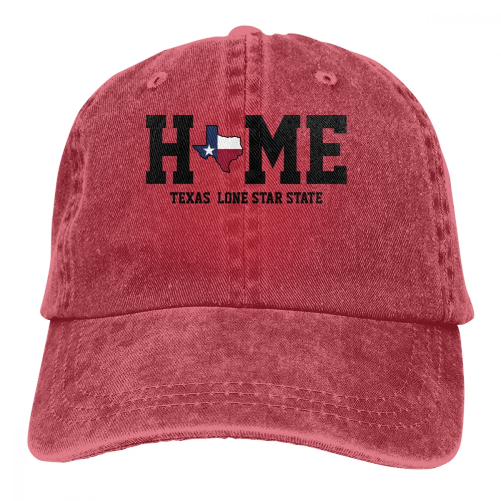 Texas My Home Lone Star State Casquette Texas state, hometown, love my home, американский, США, pride of Texas, карта, pride of Америка
