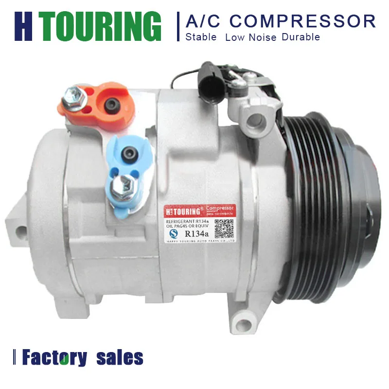 

For Air Conditioning Compressor mercedes sprinter 2500 3500 3.0 3.5 V6 10S17C 65633042034 65633042039 0012307111 001 230 71 11
