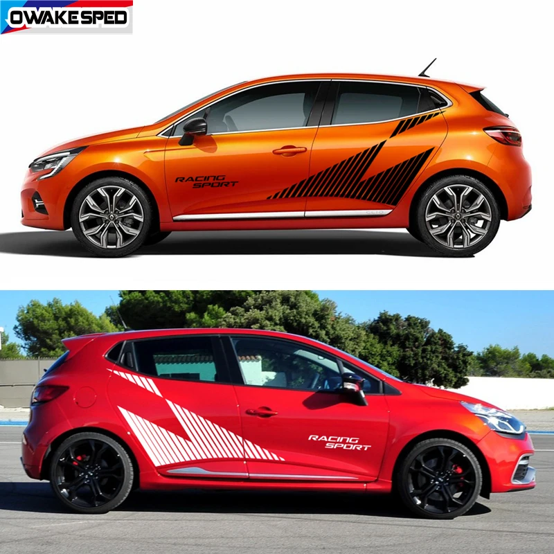 Adesivo Auto Renault "Don't Touch My Clio" In PVC Oro, 35 Cm, Prespaziato Per Lunotto O Finestrino, Stile JDM DUB Tuning - 5
