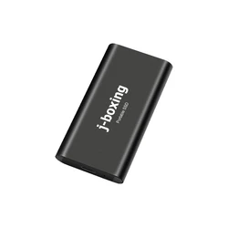 J boxing – disque dur externe SSD Portable haute vitesse, avec capacité de 64 go, 128 go, 256 go, lecture jusqu'à 200 mo/s et écriture jusqu'à 120 mo/s, en noir 
