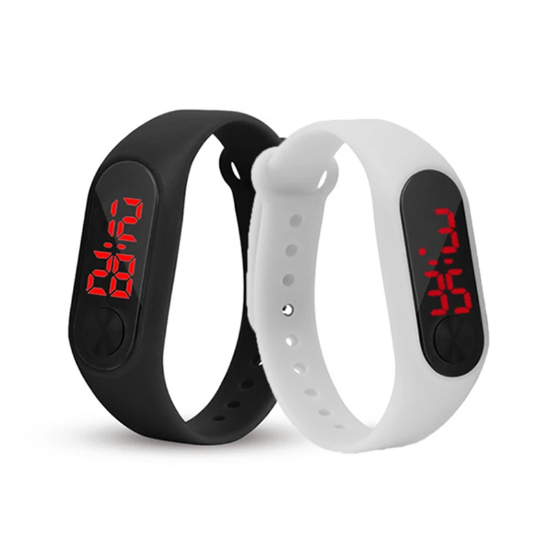 

Clock Digital Sport Watch Square LED Student Adult Couple Electronic Digital Watch Hand Ring Watches Led Fashion Electronic