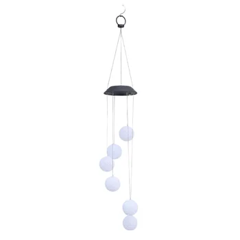 

1 Pc Wind Chime Light Wishing Bottle Night Light Hanging Landscape Lights for Outdoor