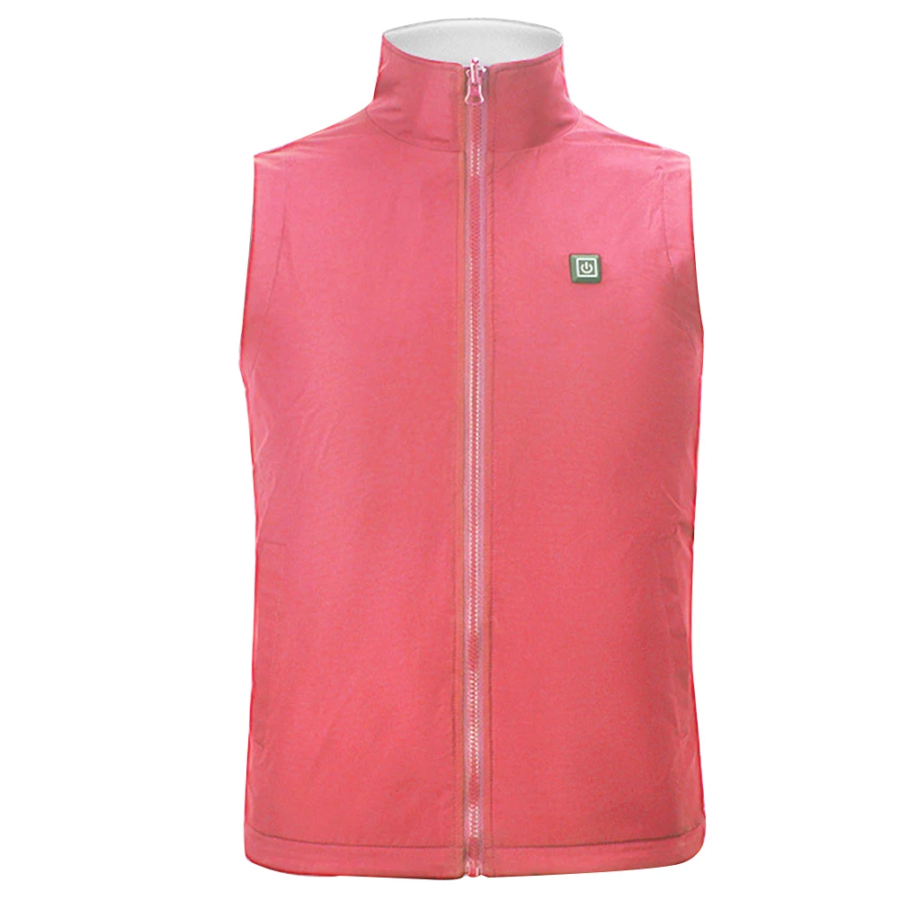 

Thermal Waistcoat Carbon Fiber Men Women Winter Jacket Adjustable Temperature Soft Clothing Vest Electric Heating Solid Gift