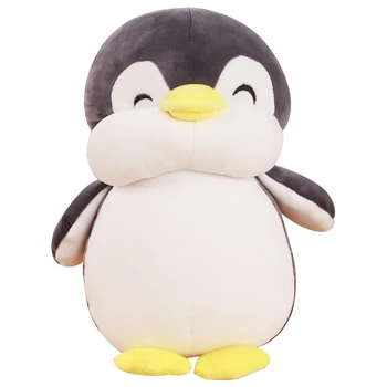 

Super Soft Down Cotton Penguin Doll Skin Friendly Kids Accompanying Children's Gifts Gray