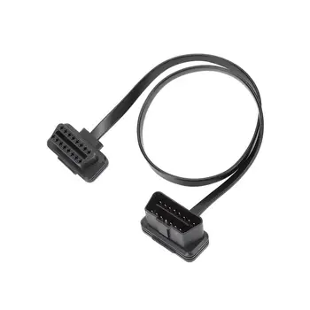 

60CM OBD 2 II OBDII OBD2 16 PIN Male to Female ELM327 Diagnostic Extension Cable Wire Connector Adapter