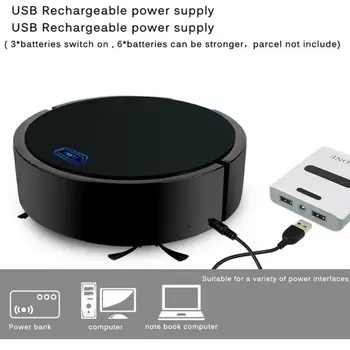 

New USB Rechargeable Smart Automatic Floor Dust Dirt Sweeping Robot Vacuum Cleaner Sweeper for Home Office Use