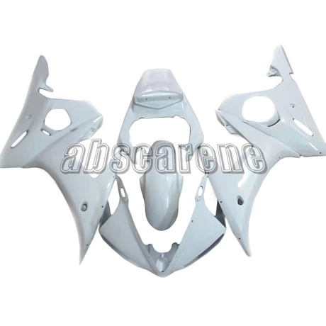 Полный комплект обтекателей для Yamaha YZF600 R6 2003 2004 2005 R6 03 04 05 ABS пластик впрыска мотоцикл Cowlings Gloss White Carenes - Цвет: R6 2003 - 2004
