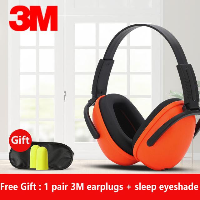 3M Noise Reduction Foldable Earmuffs Comfortable