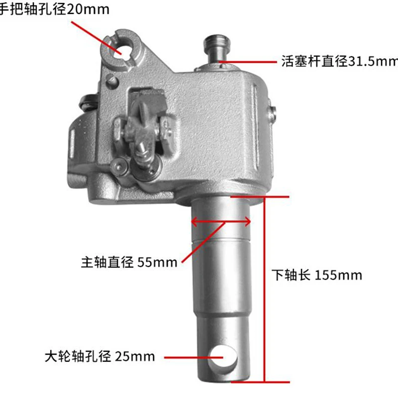 

Forklift oil pump accessories Manual pallet truck hydraulic oil pump 3 tons cylinder assembly hydraulic ground cattle pump Forkl