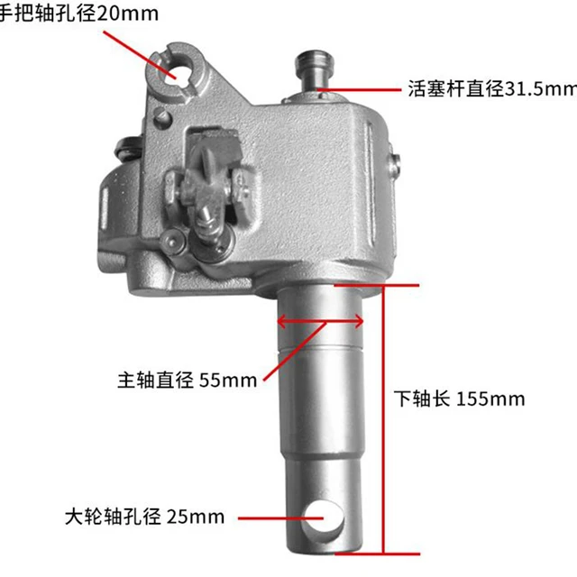 Forklift Oil Pump Accessories Manual Pallet Truck Hydraulic Oil Pump 3 Tons  Cylinder Assembly Hydraulic Ground Cattle Pump Forkl - Lifting Crane  Accessories - AliExpress