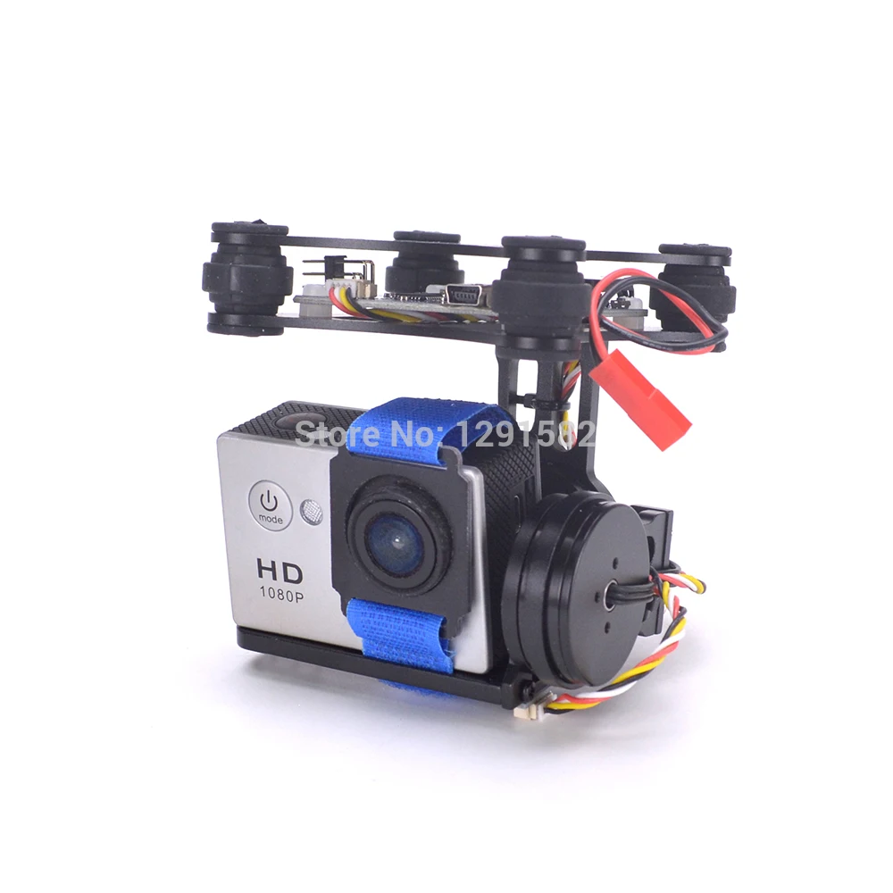 

Hot RTF Brushless 2 Axis Gimbal board with 2208 or 2804 Motors CNC ALU Metal For SJ4000 Gopro 3 4 for Quadcopter