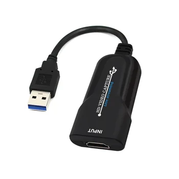 

Video Capture Card USB 3.0 HDMI Video Grabber Record Box for DVD Camcorder HD Camera Live Streaming Recording