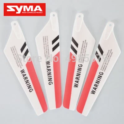 SYMA S107G 02 Propeller 2A + 2B CW CCW Blade красный цвет S107 RC мини вертолет запасные части
